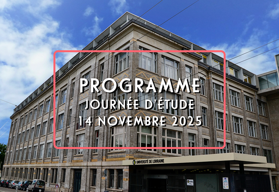 Programme - 14 Novembre Programme - 14 Novembre